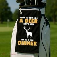 Funny Hunt Hunting Quote For A Buck Deer Hunter Cool Gift Golf Towel thumb 2