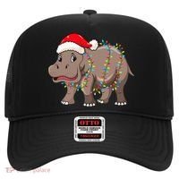 Festive Hippopotamus Hat for Christmas Lovers Hat thumb 0