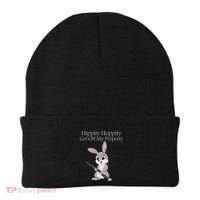 Funny Hippity Hoppity Get Off My Property Gift Beanie thumb 0