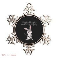 Funny Hippity Hoppity Get Off My Property Gift Ornament thumb 0