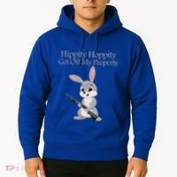 Funny Hippity Hoppity Get Off My Property Gift Hoodie thumb 2