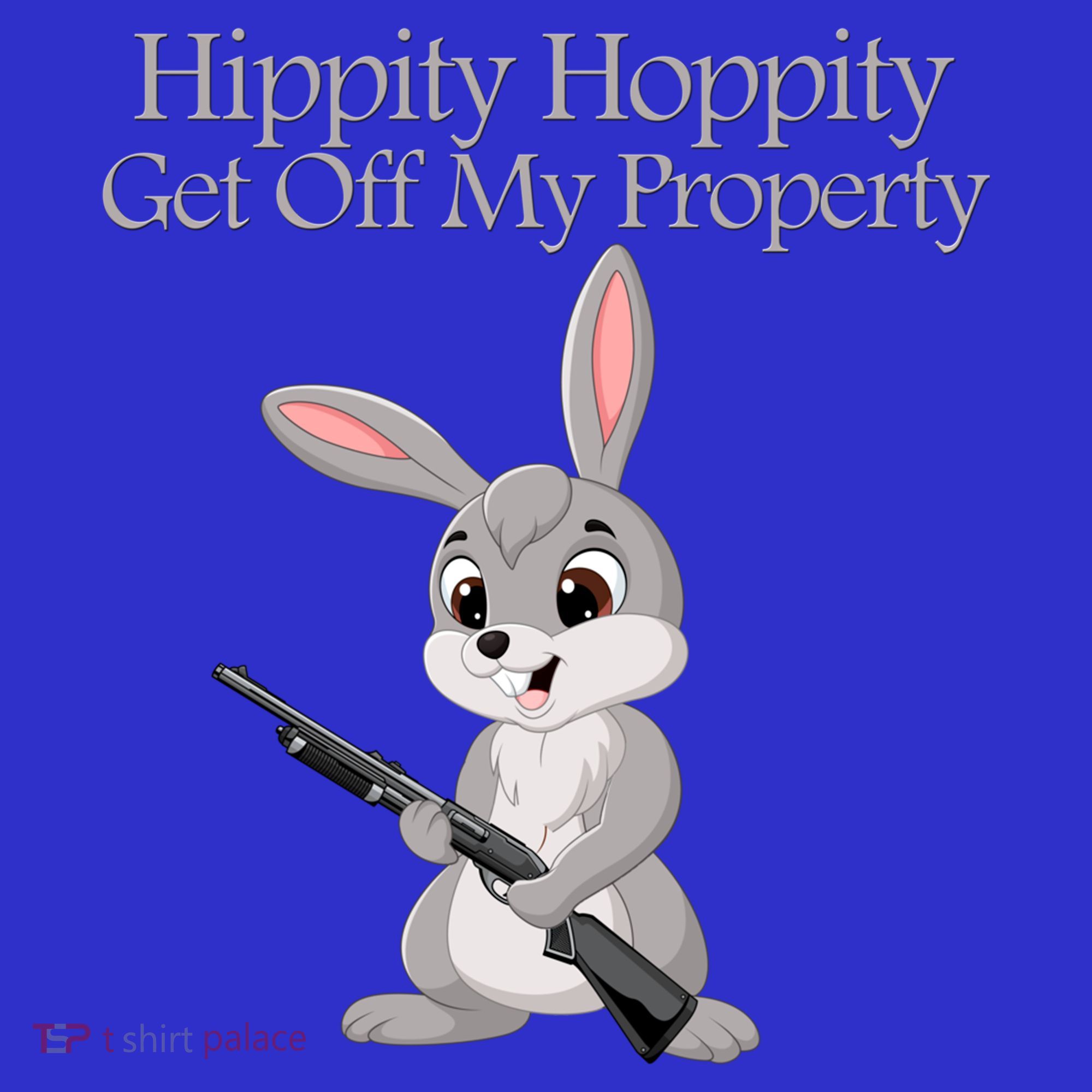 Funny Hippity Hoppity Get Off My Property Gift Women's Tank Top