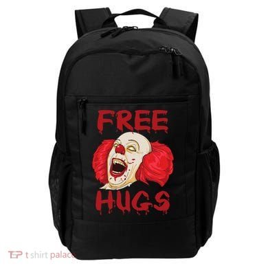 Free Hugs Halloween Evil Killer Scary Clown Horror Gift Backpack