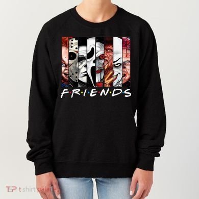 Friends Halloween Horror Squad Parody Women's Sweatshirt
