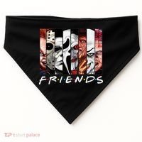 Friends Halloween Horror Squad Parody USA-Made Doggie Bandana thumb 0