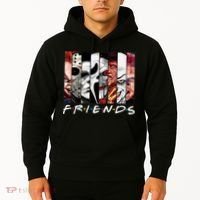 Friends Halloween Horror Squad Parody Hoodie thumb 2