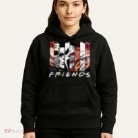 Friends Halloween Horror Squad Parody Hoodie thumb 5