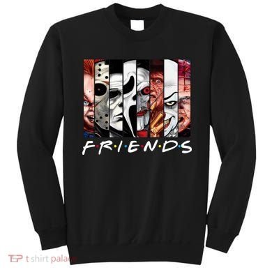 Friends Halloween Horror Squad Parody Sweatshirt