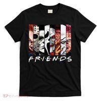 Friends Halloween Horror Squad Parody T-Shirt thumb 0