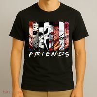 Friends Halloween Horror Squad Parody T-Shirt thumb 3