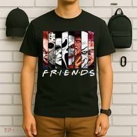 Friends Halloween Horror Squad Parody T-Shirt thumb 6