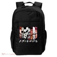 Friends Halloween Horror Squad Parody Backpack thumb 0