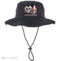 Friends Halloween Horror Squad Parody Bucket Hat thumb 0