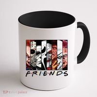 Friends Halloween Horror Squad Parody Coffee Mug thumb 1