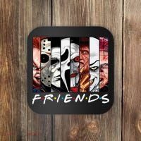 Friends Halloween Horror Squad Parody Coaster thumb 0