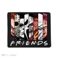 Friends Halloween Horror Squad Parody Mousepad thumb 0