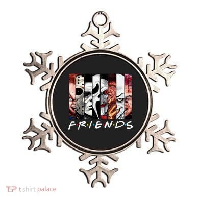 Friends Halloween Horror Squad Parody Ornament