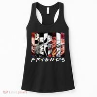 Friends Halloween Horror Squad Parody Women's Tank Top thumb 0
