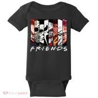 Friends Halloween Horror Squad Parody Baby Bodysuit thumb 0