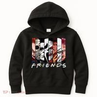 Friends Halloween Horror Squad Parody Kids Hoodie thumb 0