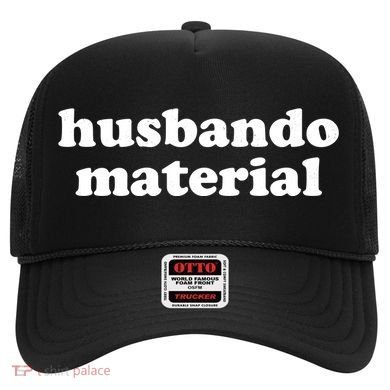 Funny Husbando Husband Material Anime Fan Hat