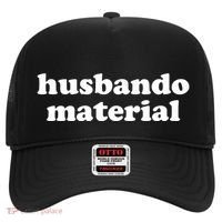 Funny Husbando Husband Material Anime Fan Hat thumb 0