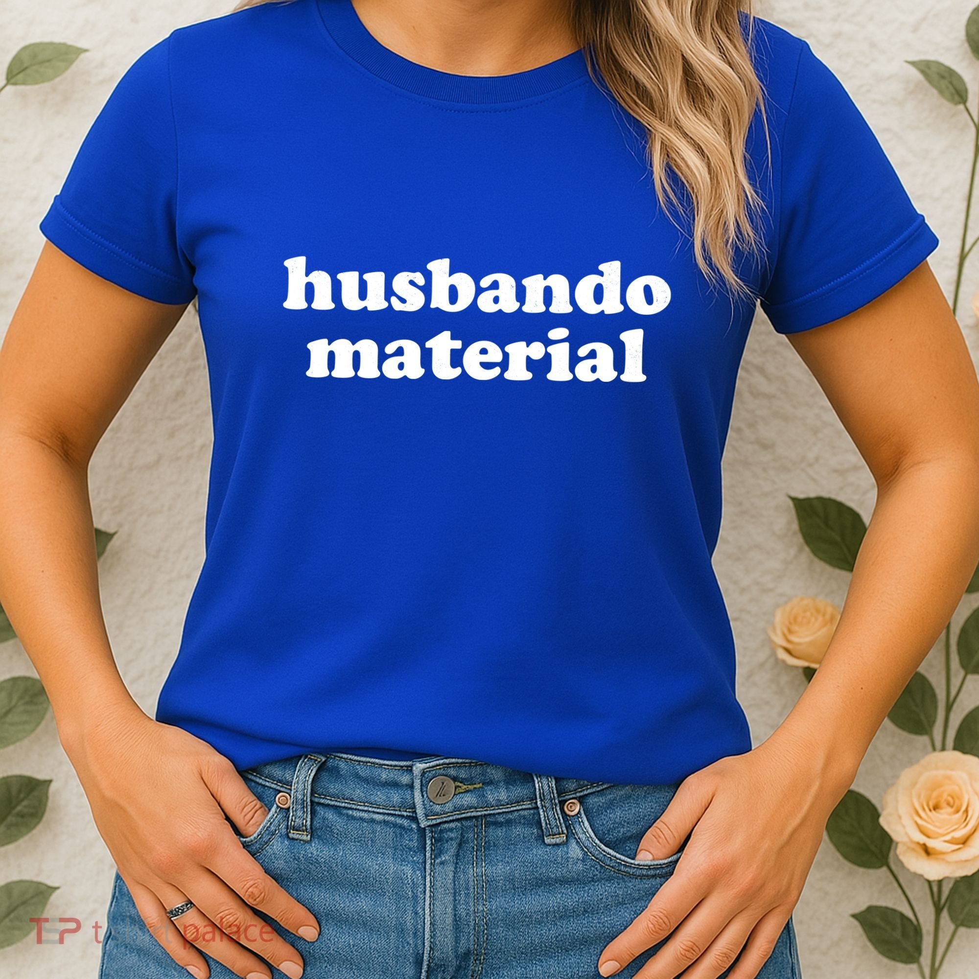 Funny Husbando Husband Material Anime Fan Women's T-Shirt