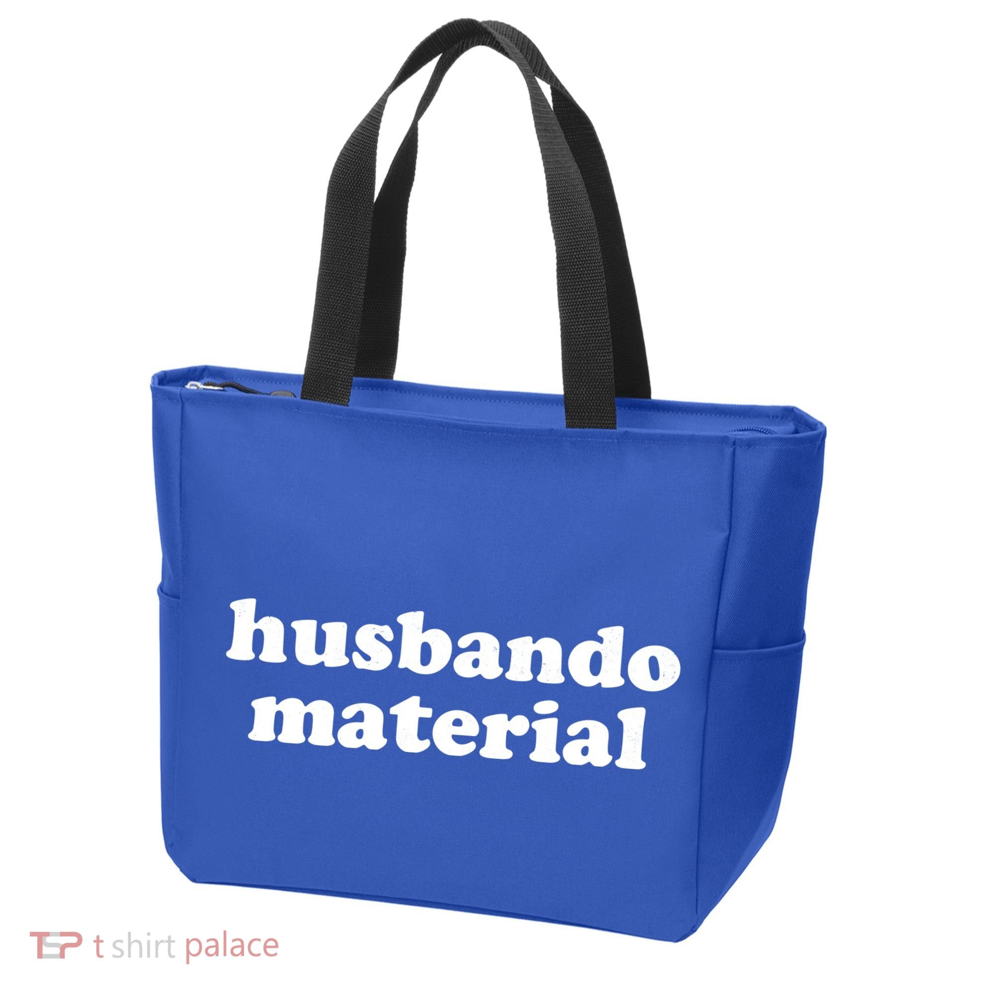 Funny Husbando Husband Material Anime Fan Tote Bag