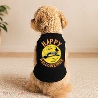 Funny Happy Halloweiner Dachshund Lover Doggie Tank thumb 2