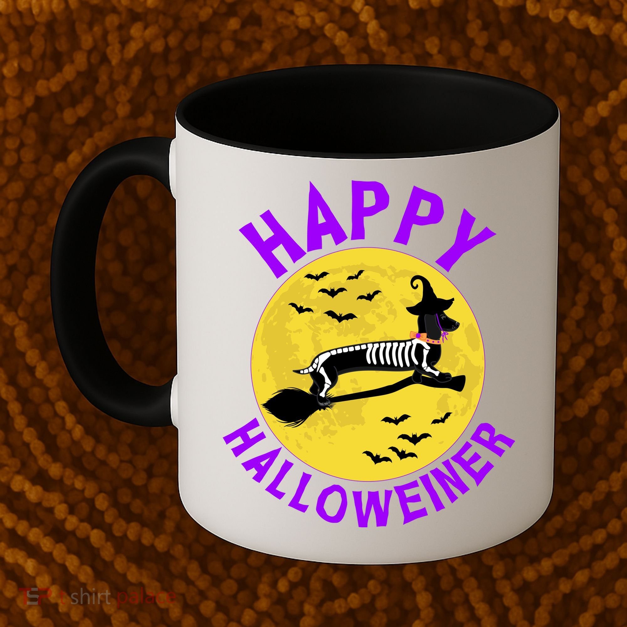 Funny Happy Halloweiner Dachshund Lover Coffee Mug