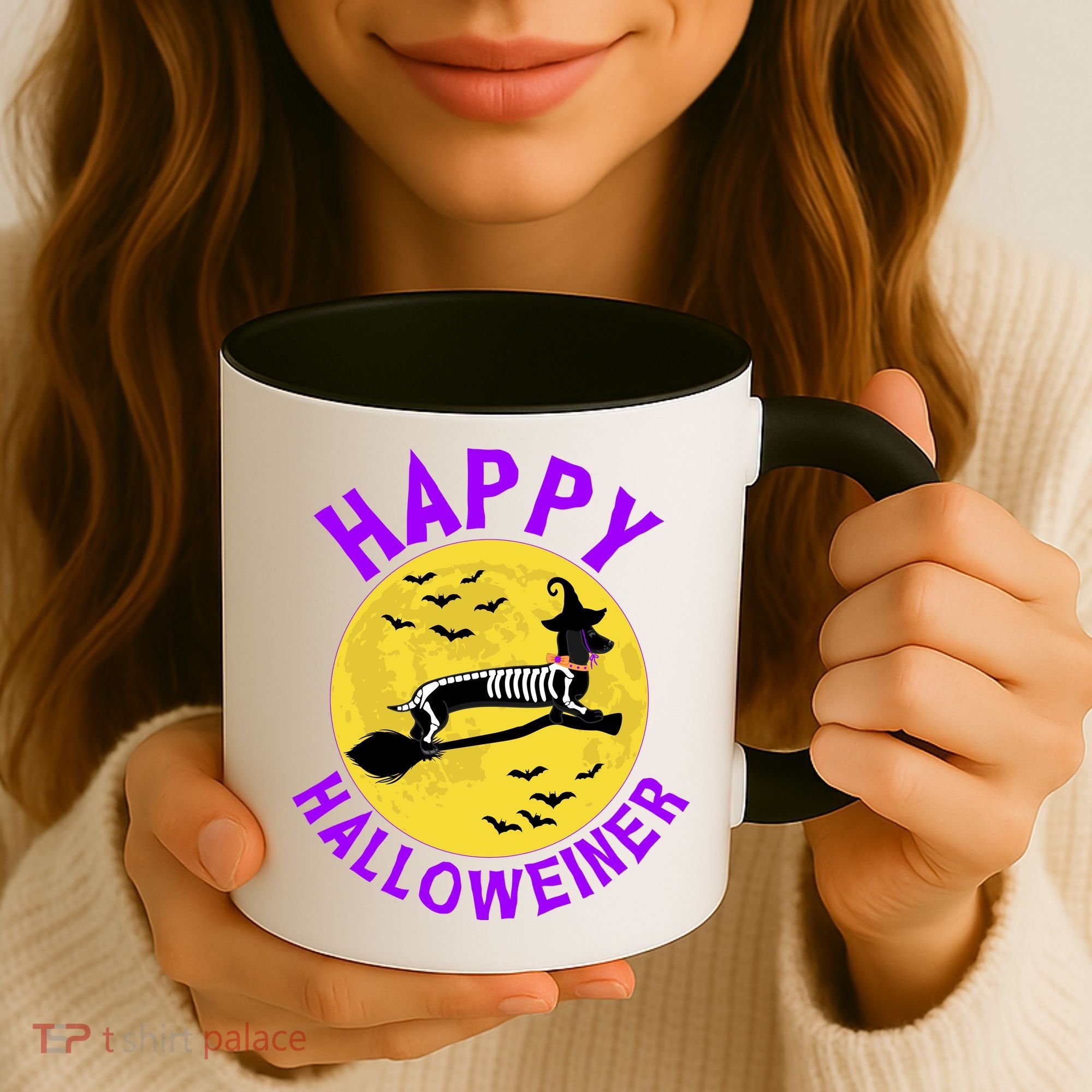Funny Happy Halloweiner Dachshund Lover Coffee Mug
