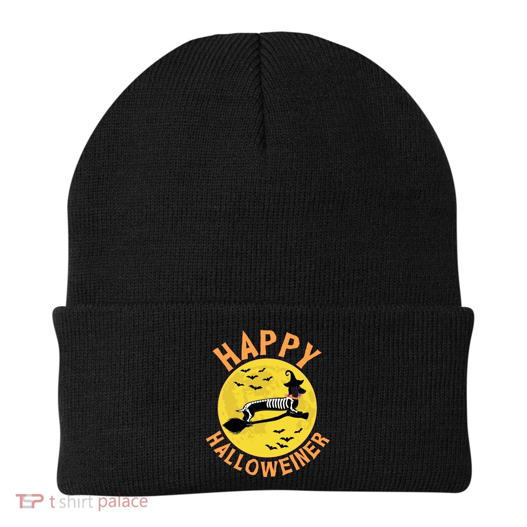 Funny Happy Halloweiner Dachshund Lover Beanie