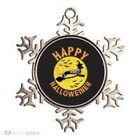 Funny Happy Halloweiner Dachshund Lover Ornament thumb 0