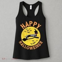 Funny Happy Halloweiner Dachshund Lover Women's Tank Top thumb 3