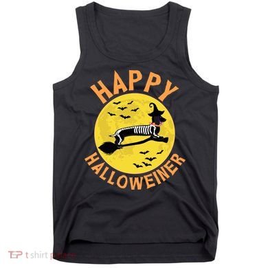 Funny Happy Halloweiner Dachshund Lover Tank Top