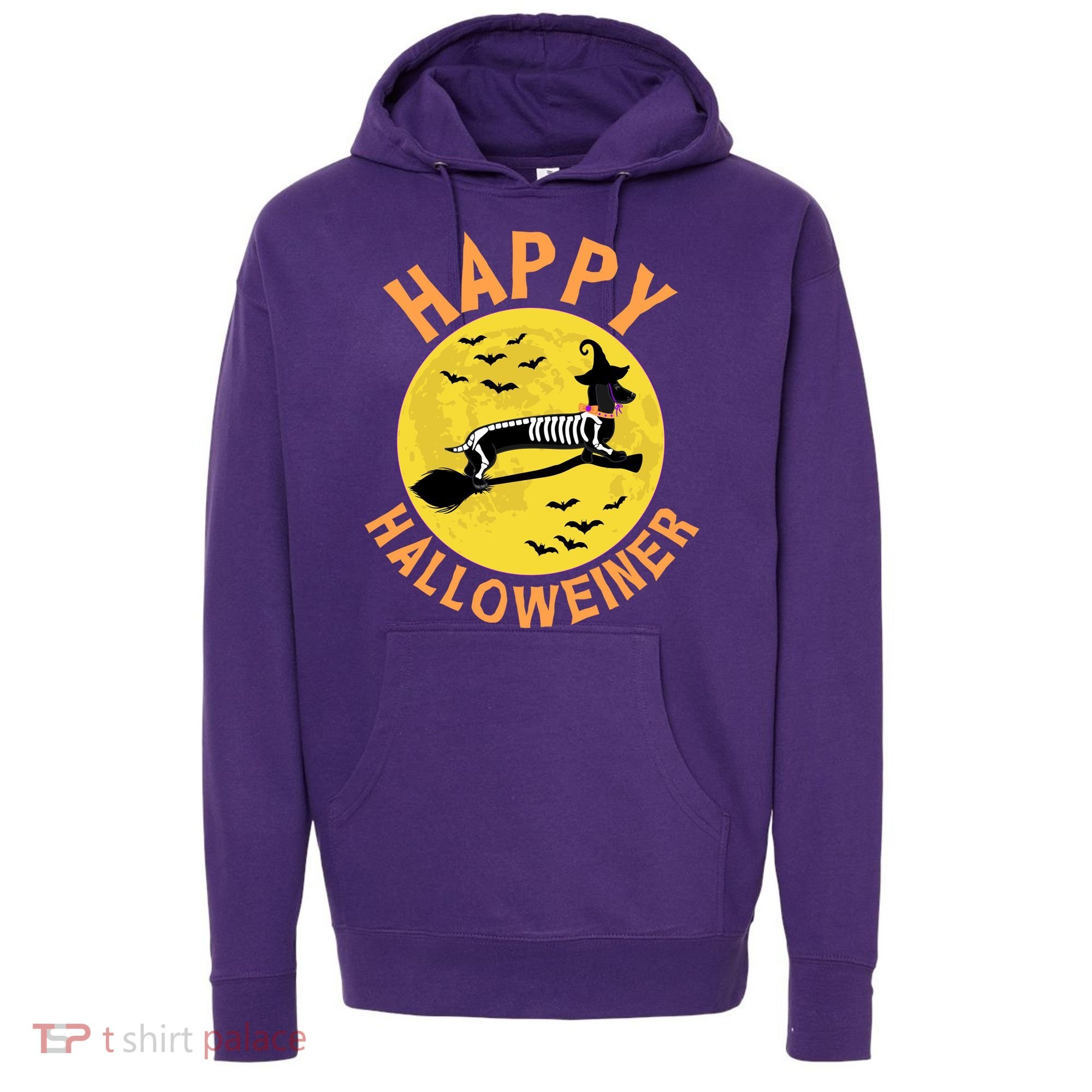 Funny Happy Halloweiner Dachshund Lover Hoodie
