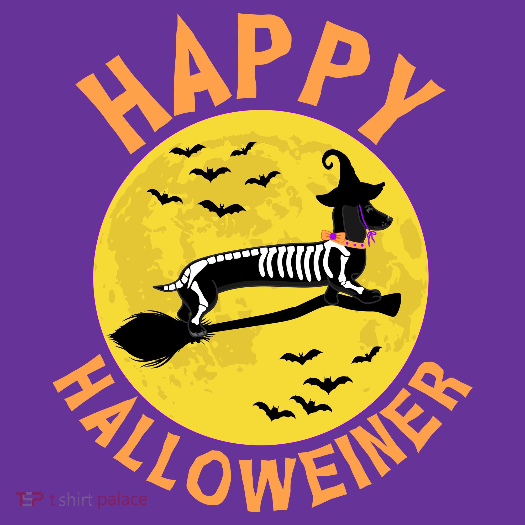 Funny Happy Halloweiner Dachshund Lover Hoodie