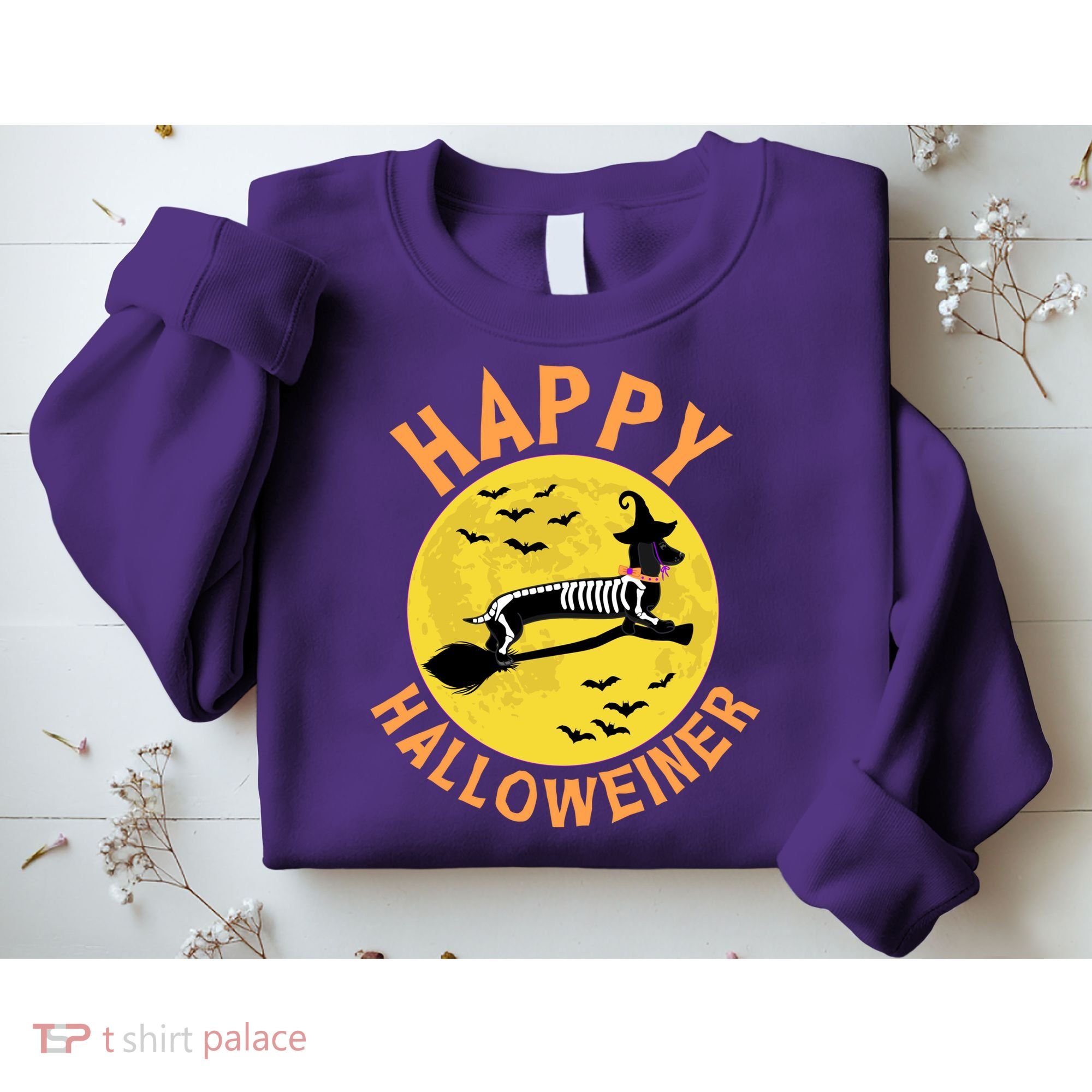 Funny Happy Halloweiner Dachshund Lover Sweatshirt