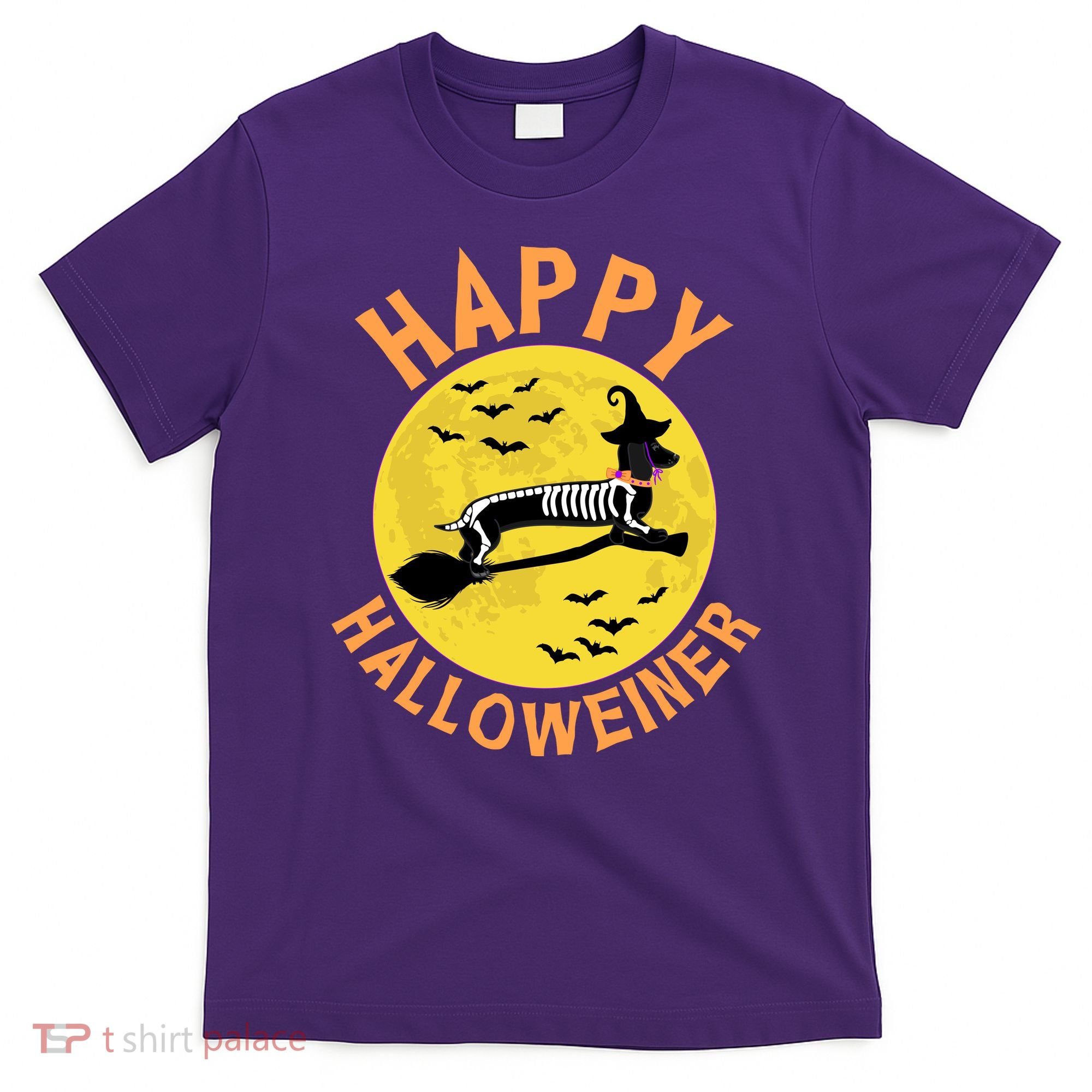 Funny Happy Halloweiner Dachshund Lover T-Shirt