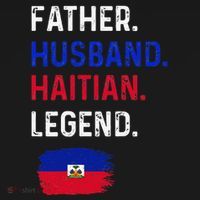 Father Husband Haitian Legend Proud Dad Haiti Flag Tank Top thumb 6