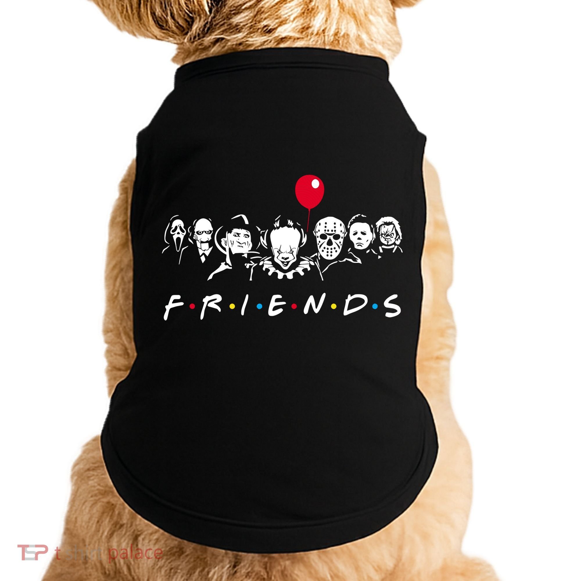 Friends Halloween Horror Doggie Tank