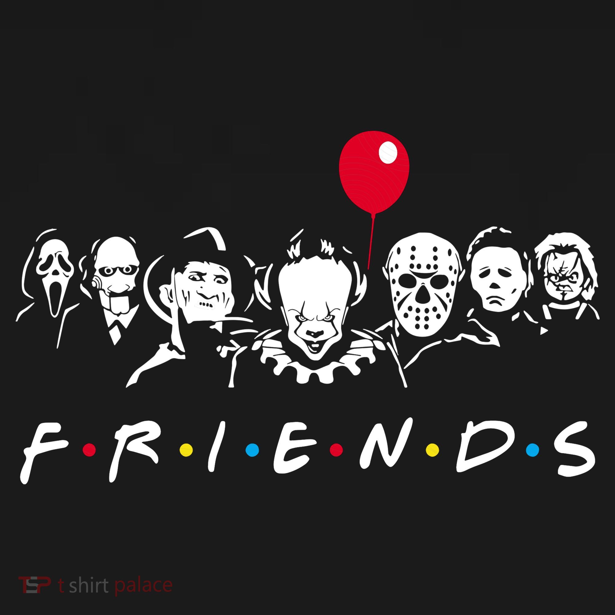 Friends Halloween Horror Doggie Tank