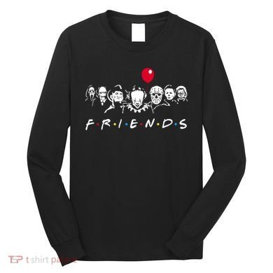 Friends Halloween Horror Long Sleeve Shirt