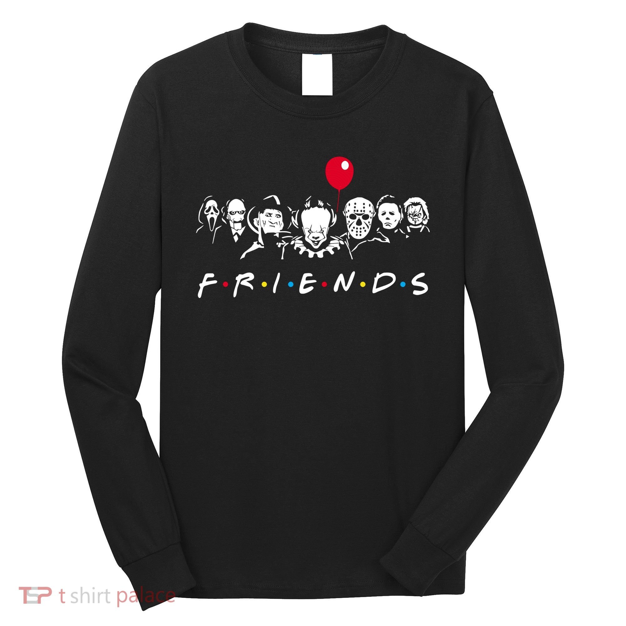 Friends Halloween Horror Long Sleeve Shirt