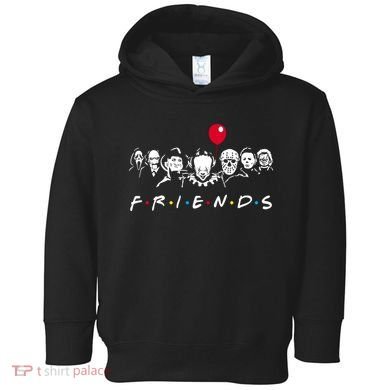 Friends Halloween Horror Toddler Hoodie