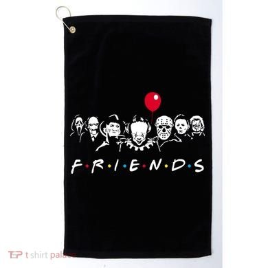 Friends Halloween Horror Golf Towel