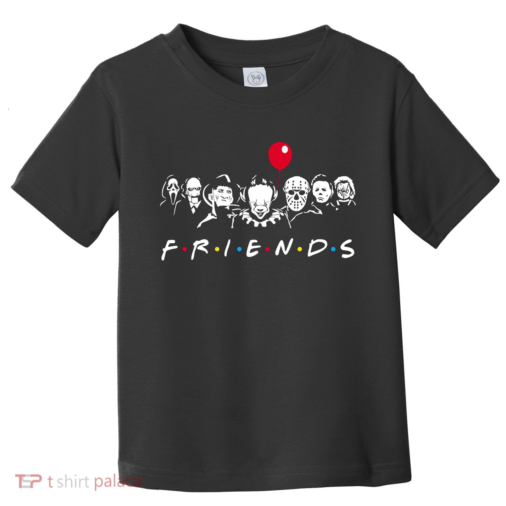 Friends Halloween Horror Toddler T-Shirt