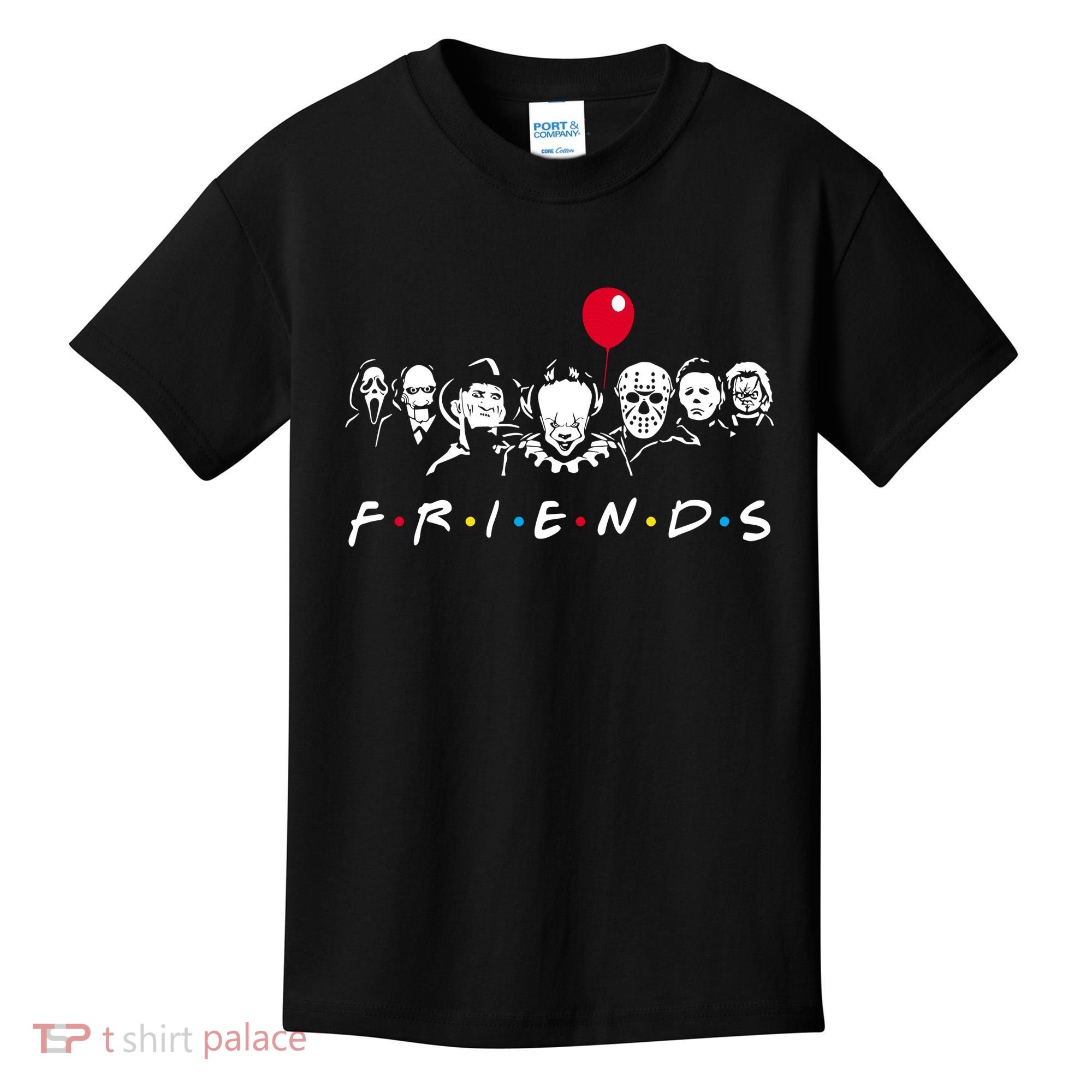 Friends Halloween Horror Kids T-Shirt