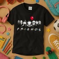 Friends Halloween Horror Kids T-Shirt thumb 3