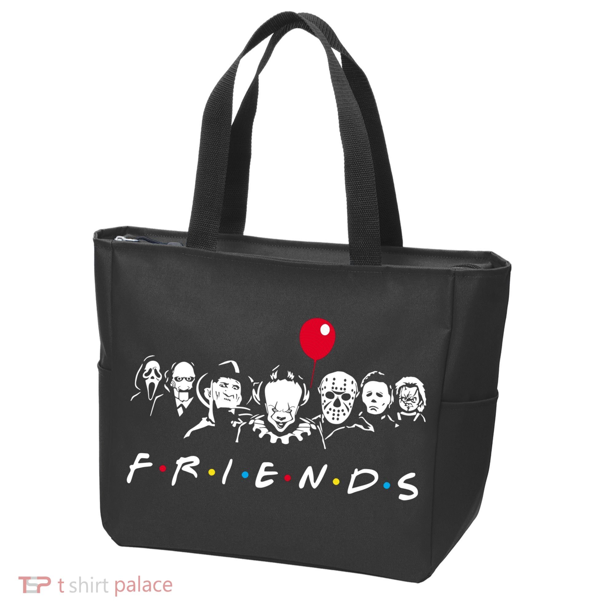 Friends Halloween Horror Tote Bag